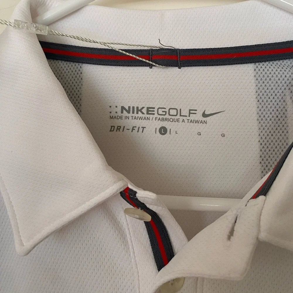 NWT Nike White Golf Polo